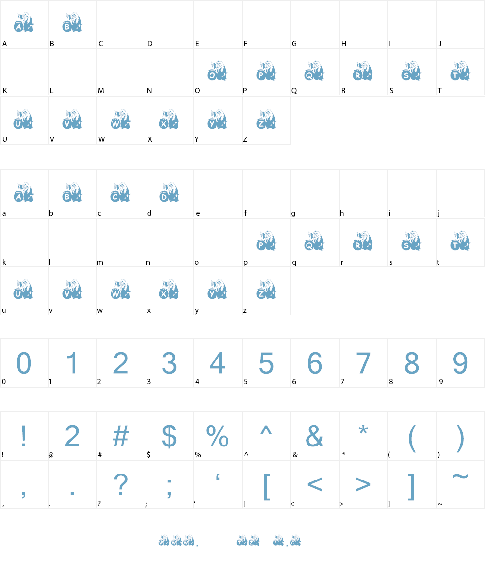 KR Halloween Brew Font Character